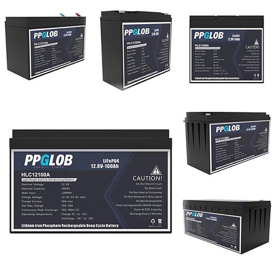 LFP 12V Lithium Series Batteries PPGlob 01