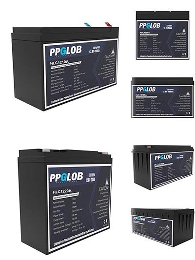 LFP 12V Lithium Series Batteries PPGlob
