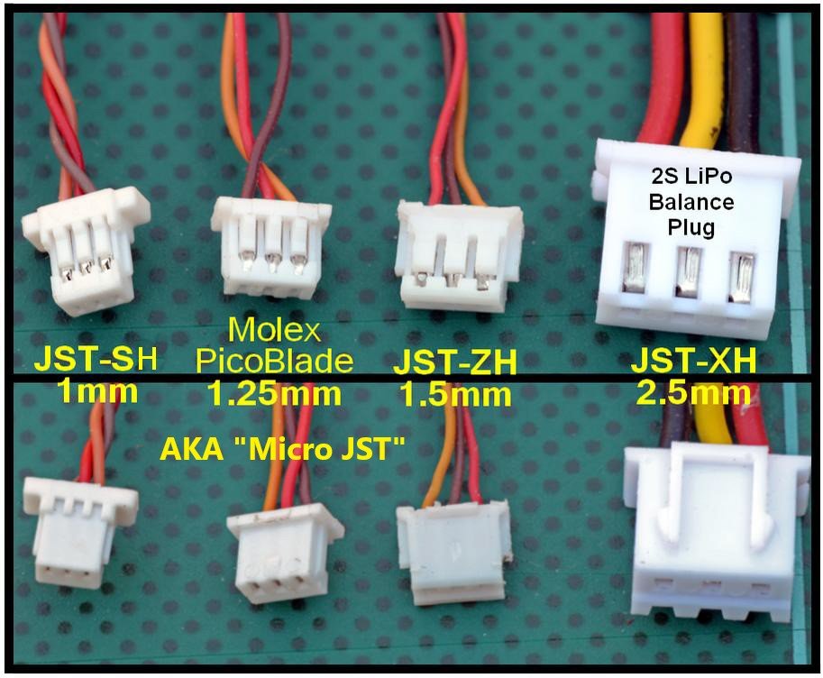 4 jst plugs