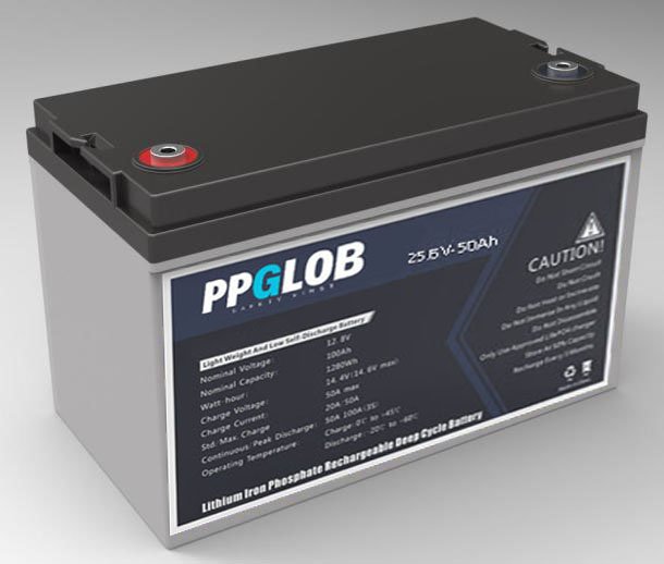 24V 50Ah Lithium ion Battery Image