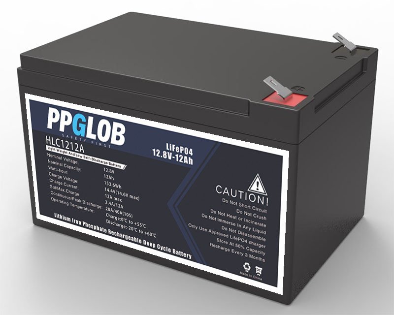12.8v 12ah lifepo4 battery