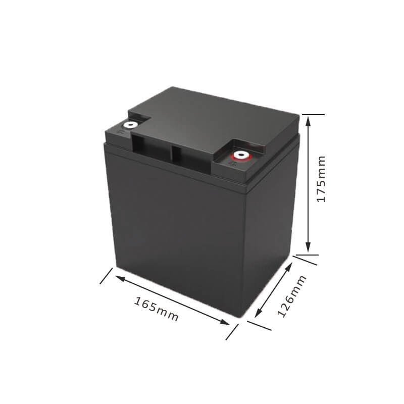 12v 30ah lithium ion battery dimension