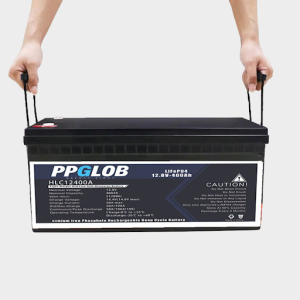 PPGlob 12V LiFePO4 battery